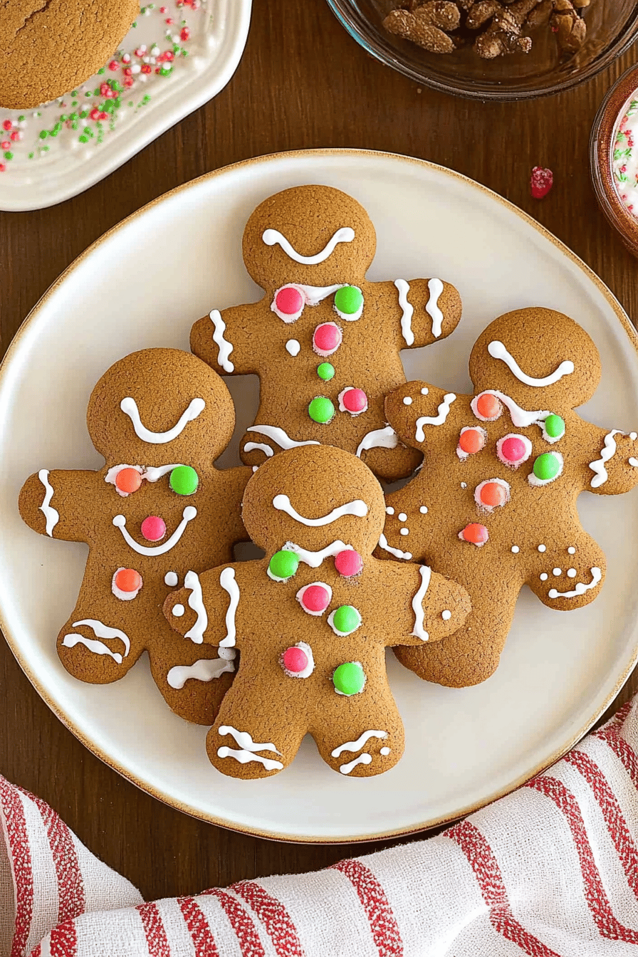 gingerbread cookies slice on plate showing perfect texture and swirl pattern