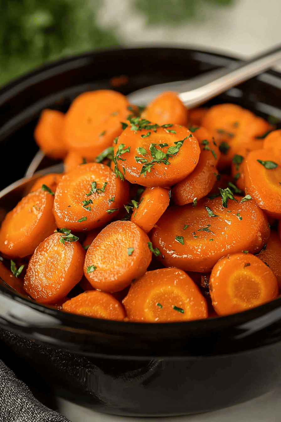 glazed carrots recipe ingredients organized and measured on kitchen counter
