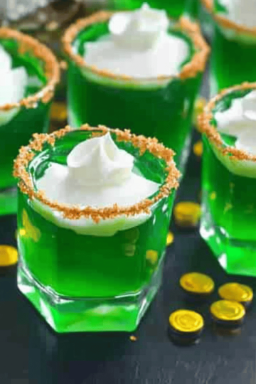 green jello shots
