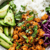 ground chicken bowls