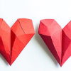 origami heart