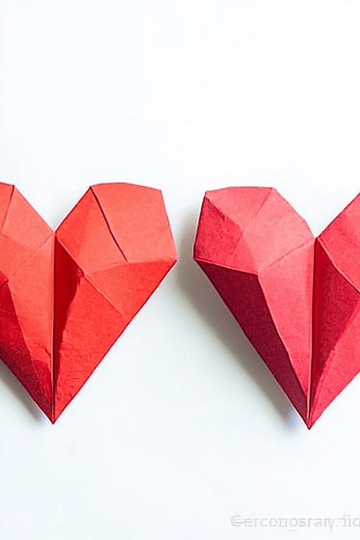 origami heart