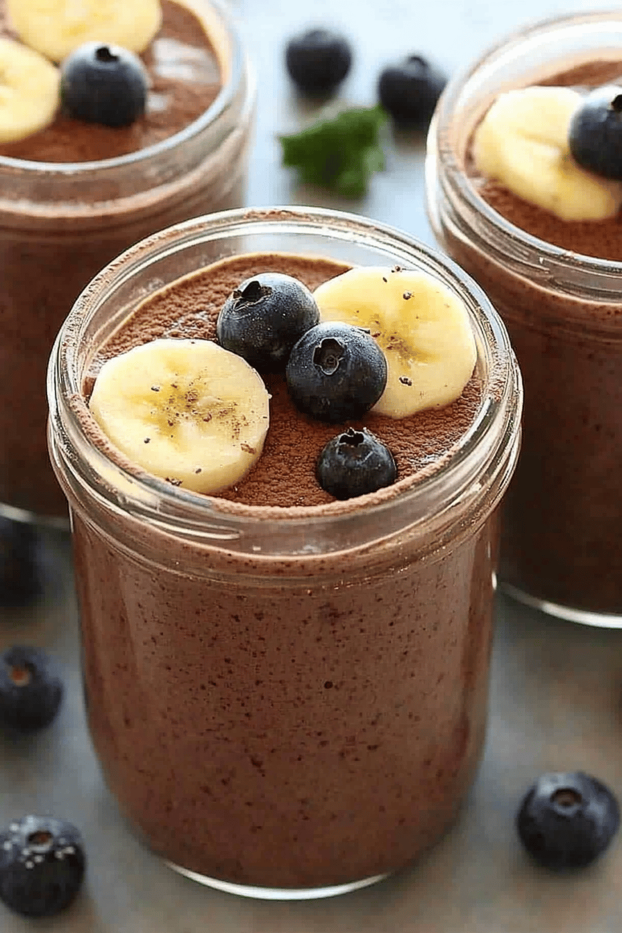 protein smoothie slice on plate showing perfect texture and swirl pattern