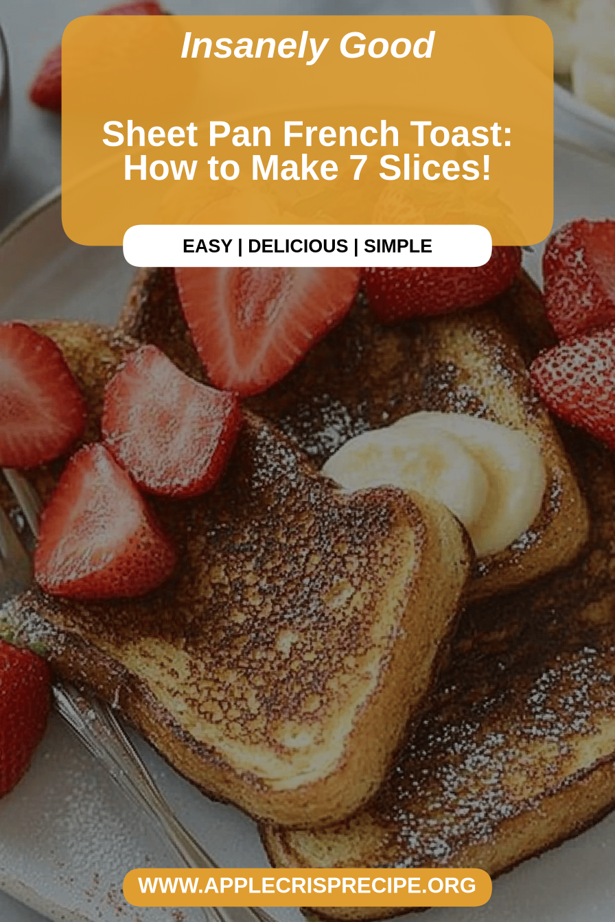 sheet pan french toast final dish beautifully presented and ready to serve