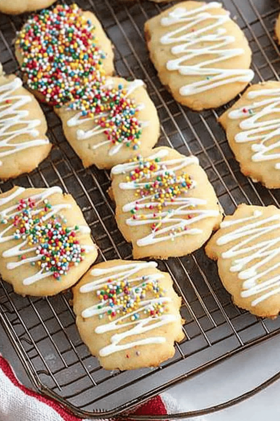 sugar cookies slice on plate showing perfect texture and swirl pattern