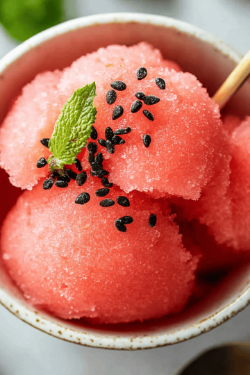 watermelon sorbet